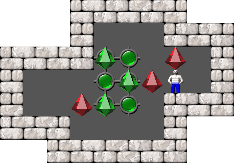 Sokoban Serg Belyaev 1 level 91